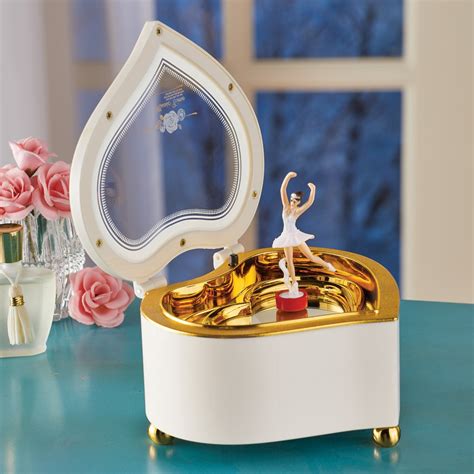 music box with ballerina inside